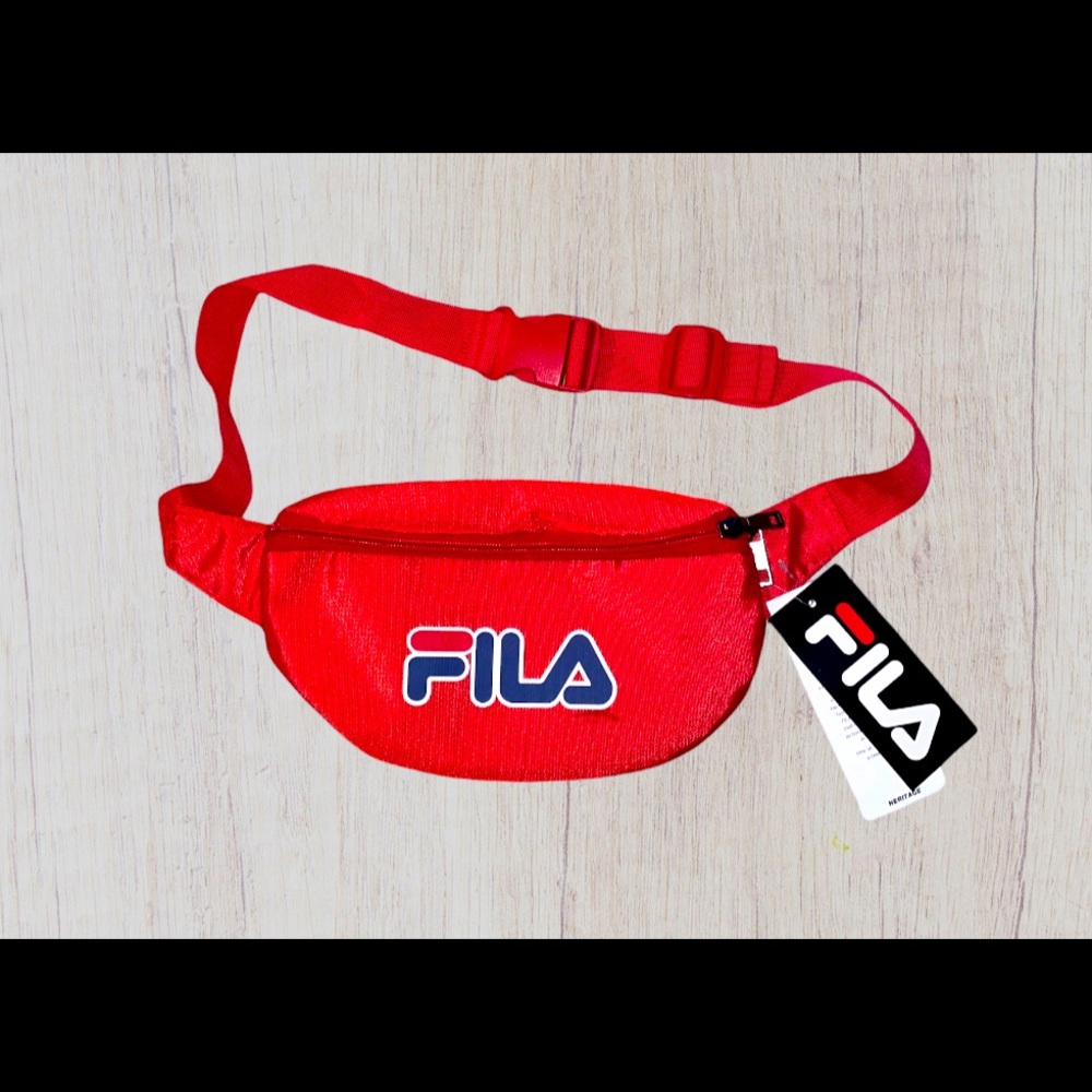 Fila Red Logo Fanny Pack BRAND NEW